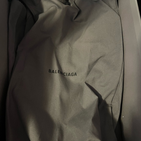 Balenciaga Teal Embossed Logo Slide Sandals - Picture 5 of 7